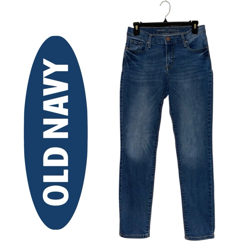 OLD NAVY Original Mid-Rise Jeans Classic Staple Western Essential Y2K Women 2S
